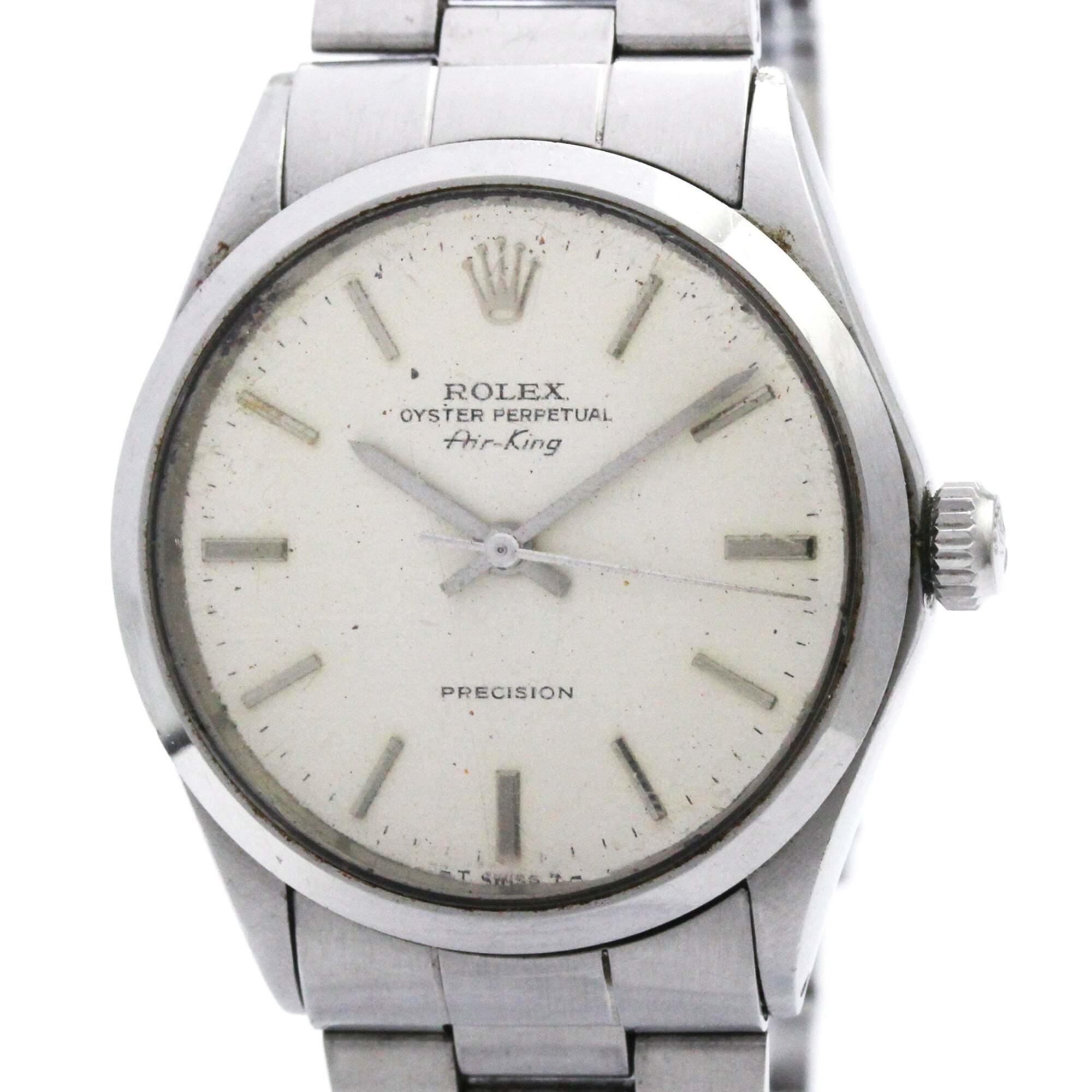 Rolex Airking Automatic Stainless Steel Mens DressFormal 5500
